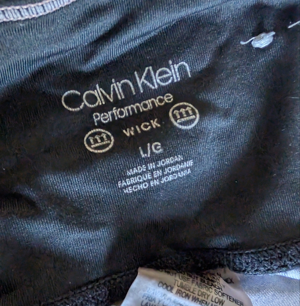 Calvin Klein Performance Black Leggings - Picture 3 of 3